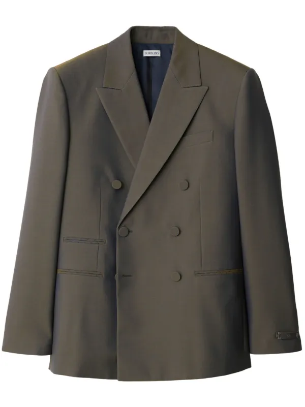 Burberry double breasted jacket new arrivals