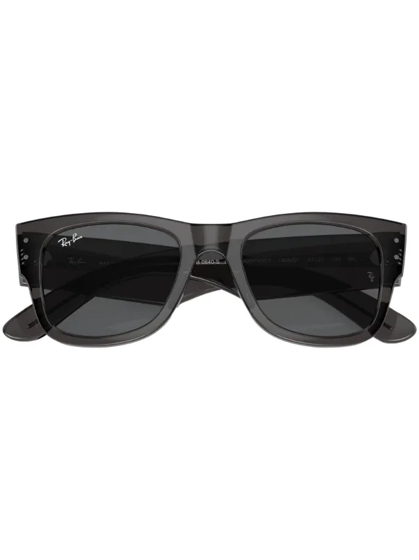 Ray-Ban Mega Wayfarer square-frame Sunglasses Black FARFETCH IN