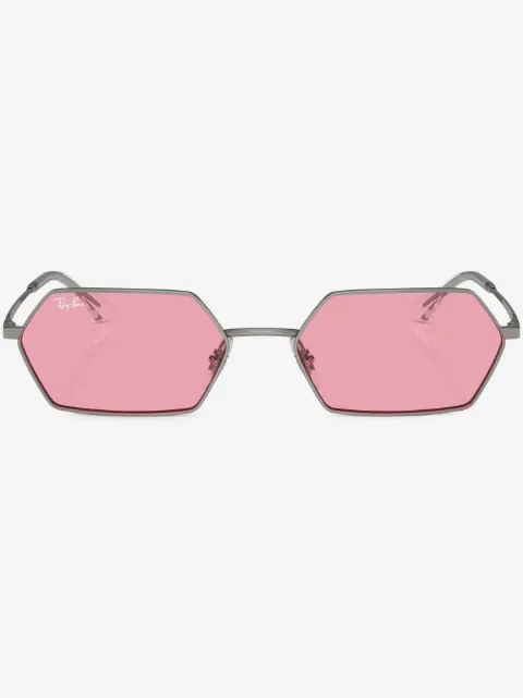 Ray-Ban Yevi geometric-frame sunglasses