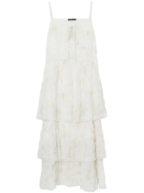 Robe fleurie à design superposé - tout a coup - Modalova