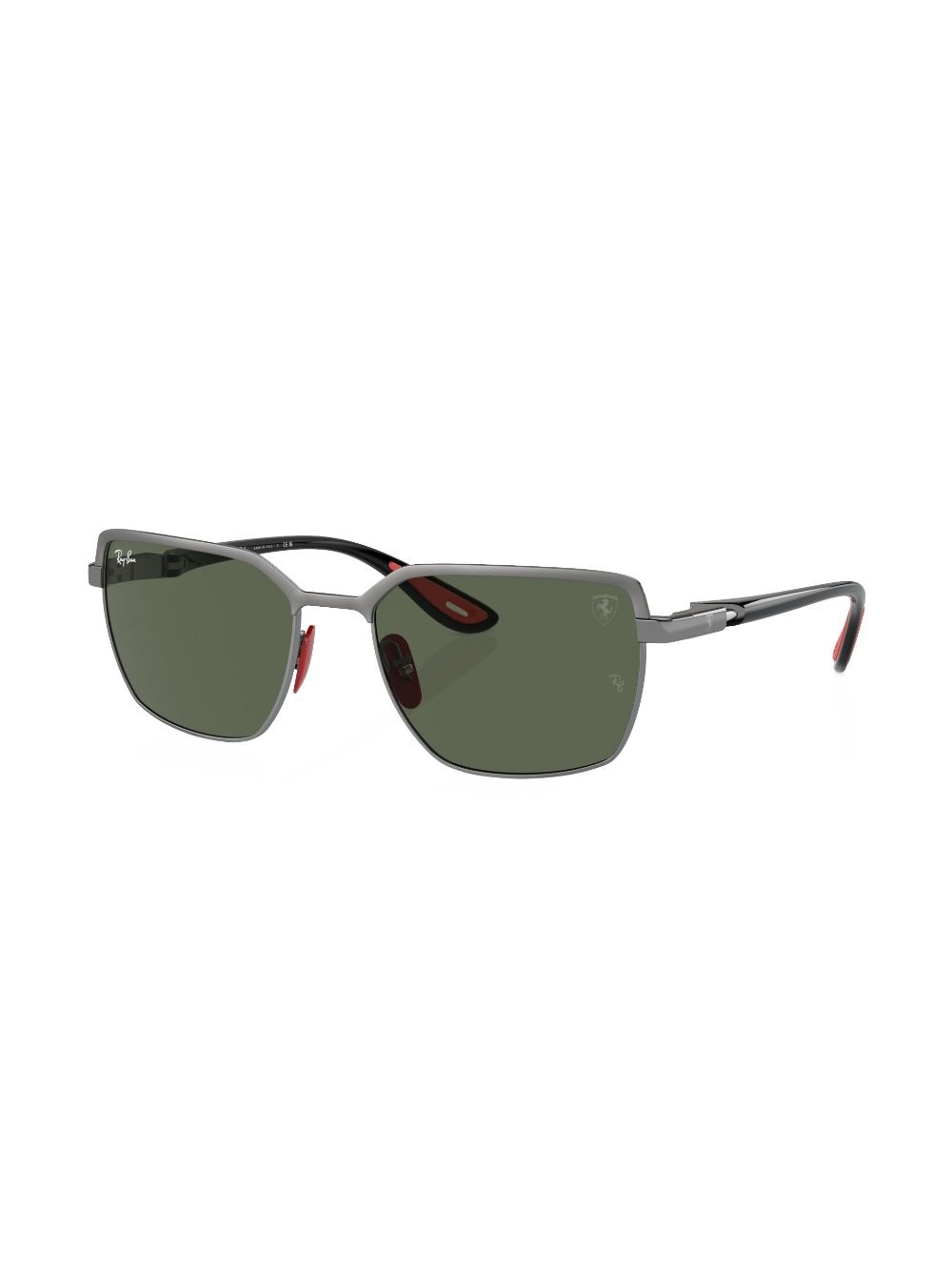 Image 2 of Ray-Ban x Scuderia Ferrari square-frame sunglasses