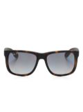 Ray-Ban Justin square-frame sunglasses - Brown