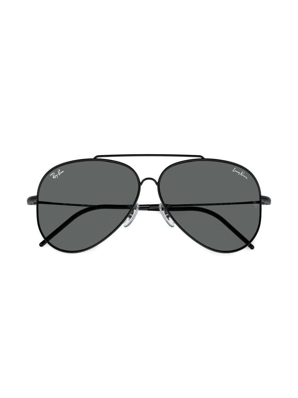 Ray-Ban x Lenny Kravitz Reverse zonnebril met piloten glazen Zwart