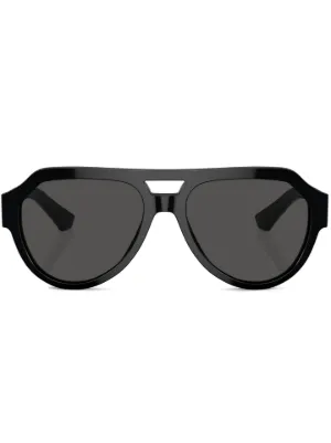 Dolce & Gabbana Eyewear パイロット サングラス | ブラック | FARFETCH JP