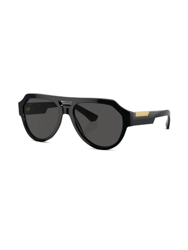 Dolce & Gabbana Eyewear パイロット サングラス | ブラック | FARFETCH JP
