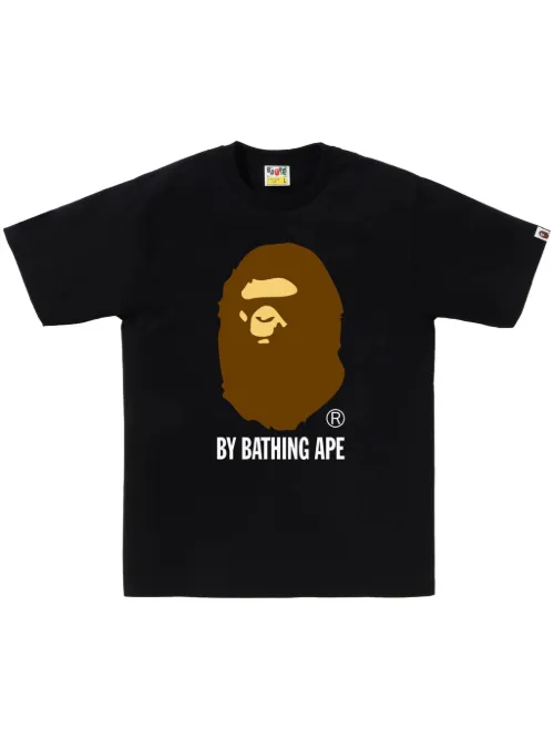 T-shirt en coton à logo imprimé - A BATHING APE® - Modalova
