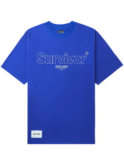 izzue graphic-print cotton T-shirt 