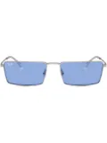 Ray-Ban Emy rectangle-frame sunglasses - Silver