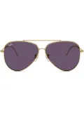 Ray-Ban Aviator Reverse tinted sunglasses - Gold