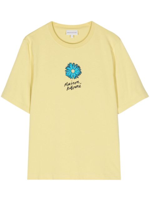 Maison Kitsune Floating Flower cotton T-shirt Women