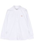 Maison Kitsuné Baby Fox cotton shirt - White