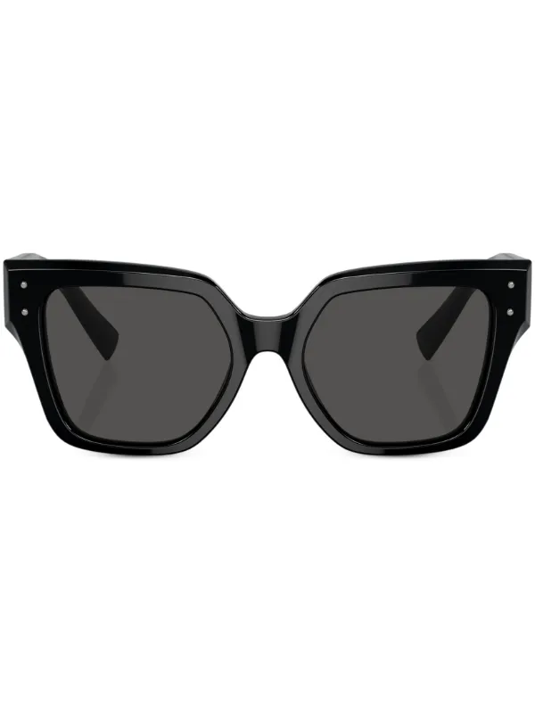 Dolce Gabbana Eyewear Transparent square-frame Sunglasses