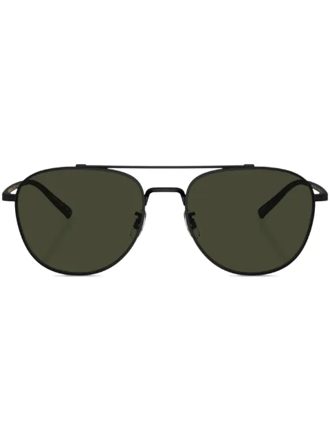 Oliver Peoples Rivetti pilot-frame sunglasses 