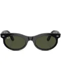 Ray-Ban Wayfarer oval-frame sunglasses - Black