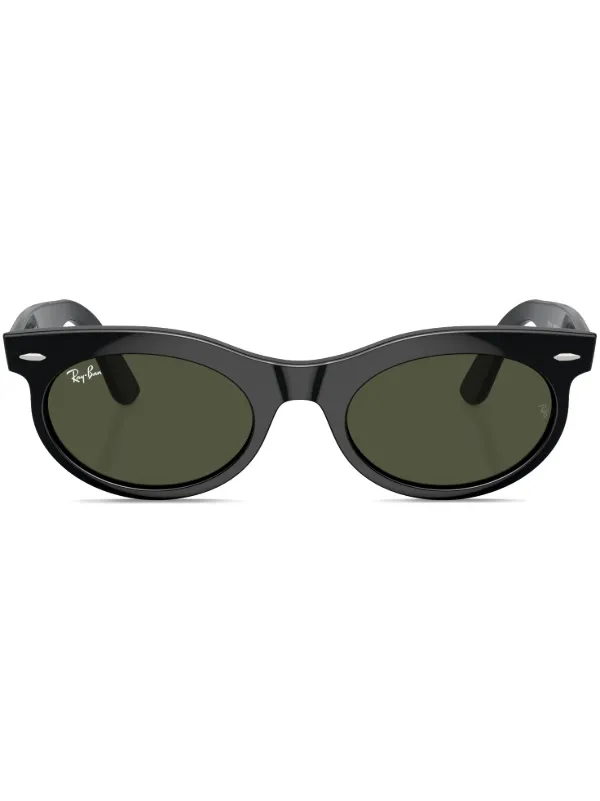 Ray Ban Lunettes De Vue Wayfarer a Monture Ovale Noir FARFETCH CM