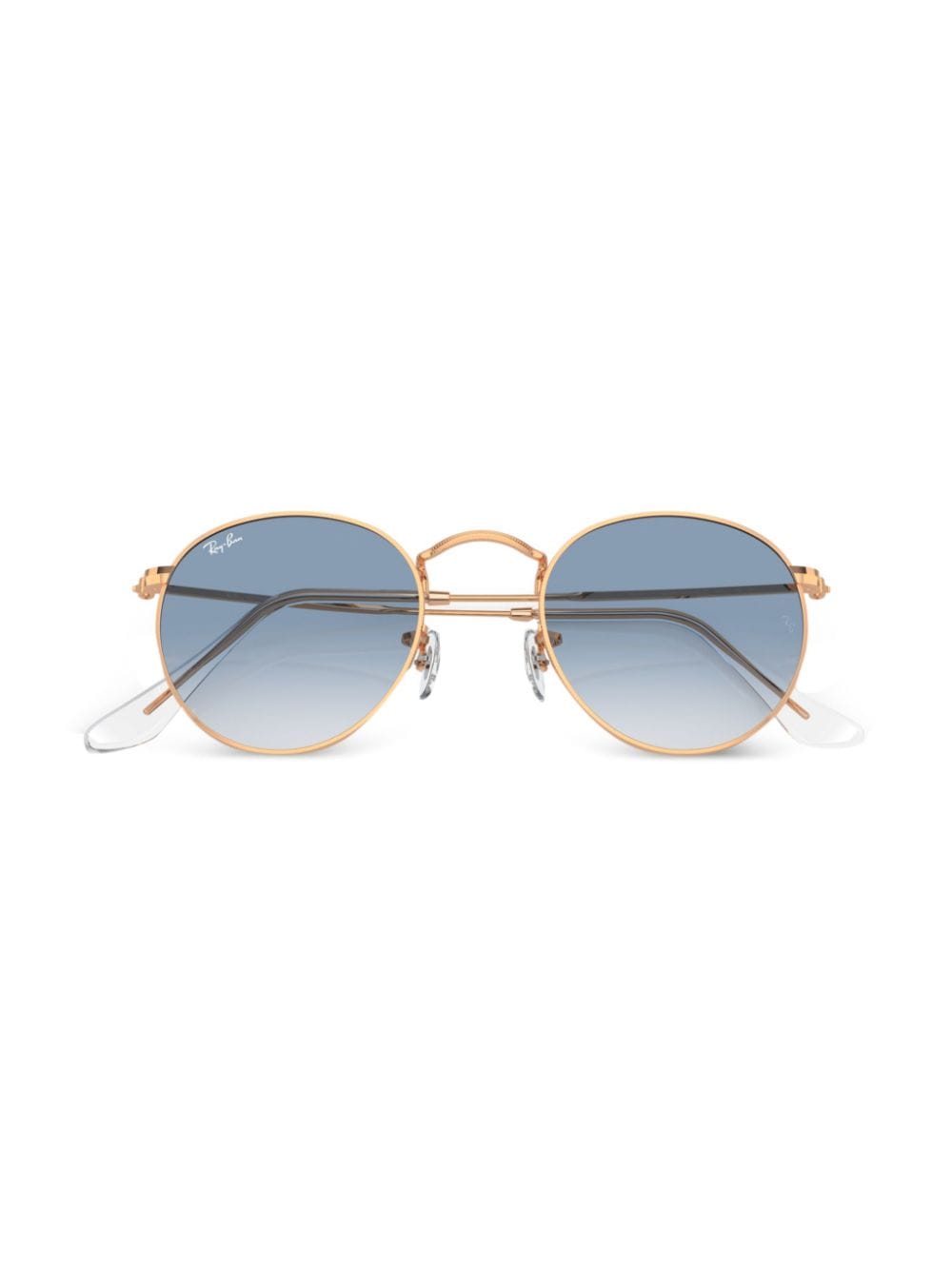 Ray-Ban Round zonnebril met rond montuur Goud