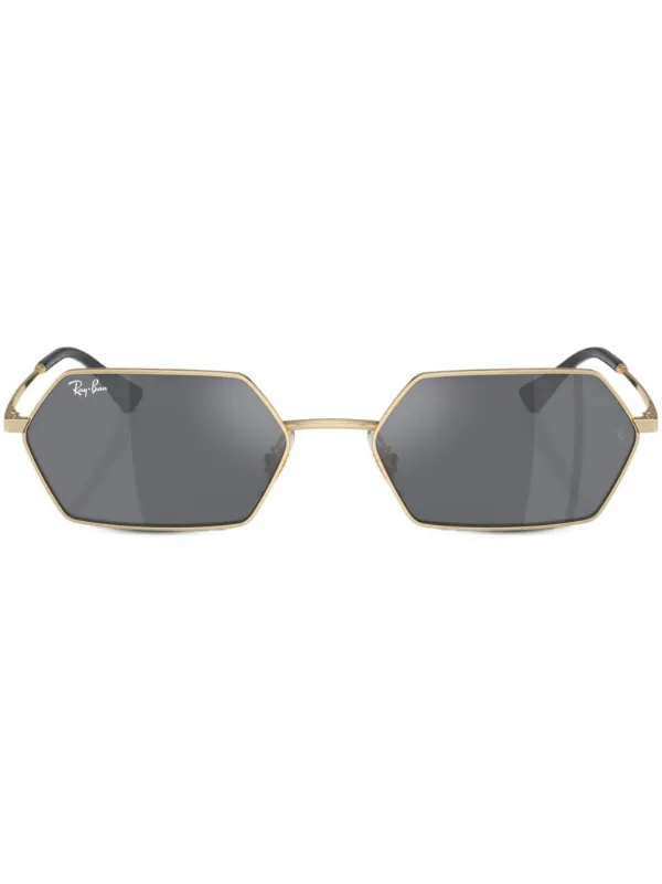 polipoliceRay-Ban レイバン　YEVI BIO-BASED Ray-Ban Yevi Bio-Based ジオメトリック サングラス | ゴールド