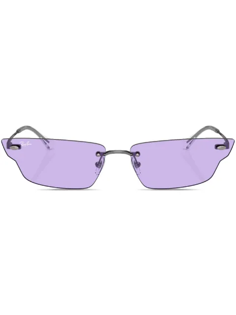 Ray-Ban lentes de sol redondas Ahn sin armazón