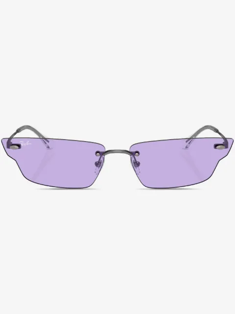 Ray-Ban lentes de sol redondas Ahn sin armazón