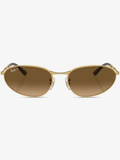 Ray-Ban lentes de sol RB3734 con armazón ovalada