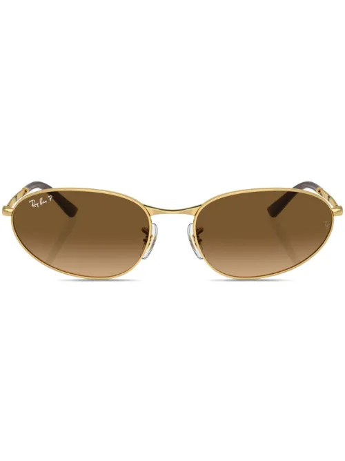Lunettes de soleil à monture ovale - Ray-Ban - Modalova