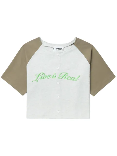 izzue playera con diseño color block
