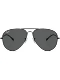 Ray-Ban Old Aviator pilot-frame glasses - Black