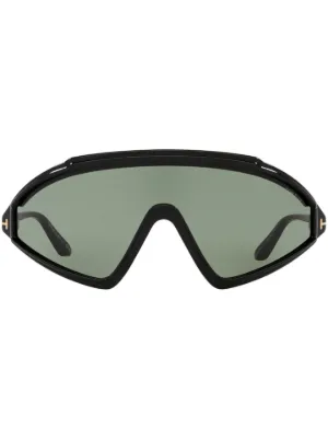 Balenciaga Eyewear Ski Mask Goggles | Black | FARFETCH