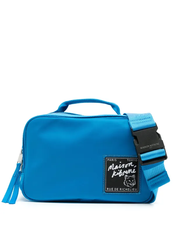 【関税込み】Maison Kitsune MARSUPIO IN NYLON THE TRAVELLER MAISON KITSUNÉ - NYLON 