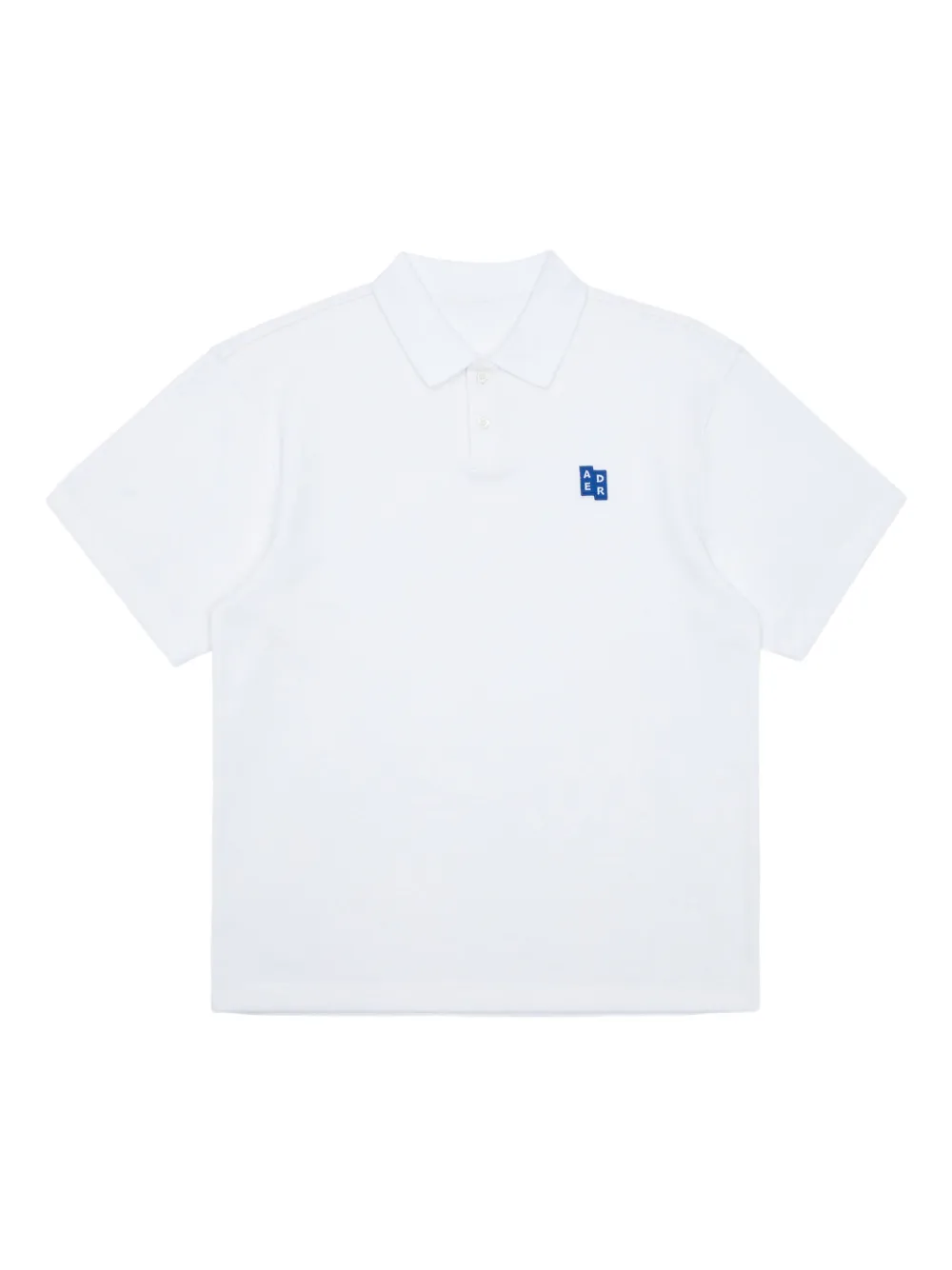 Ader Error logo-embroidered polo shirt | White | Image 1