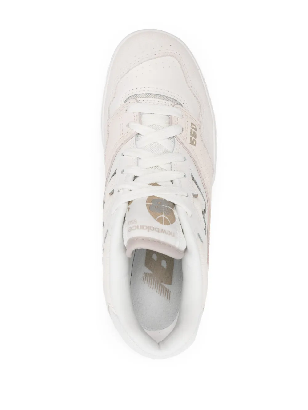 NEW BALANCE 550 PANELLED LEATHER SNEAKERS