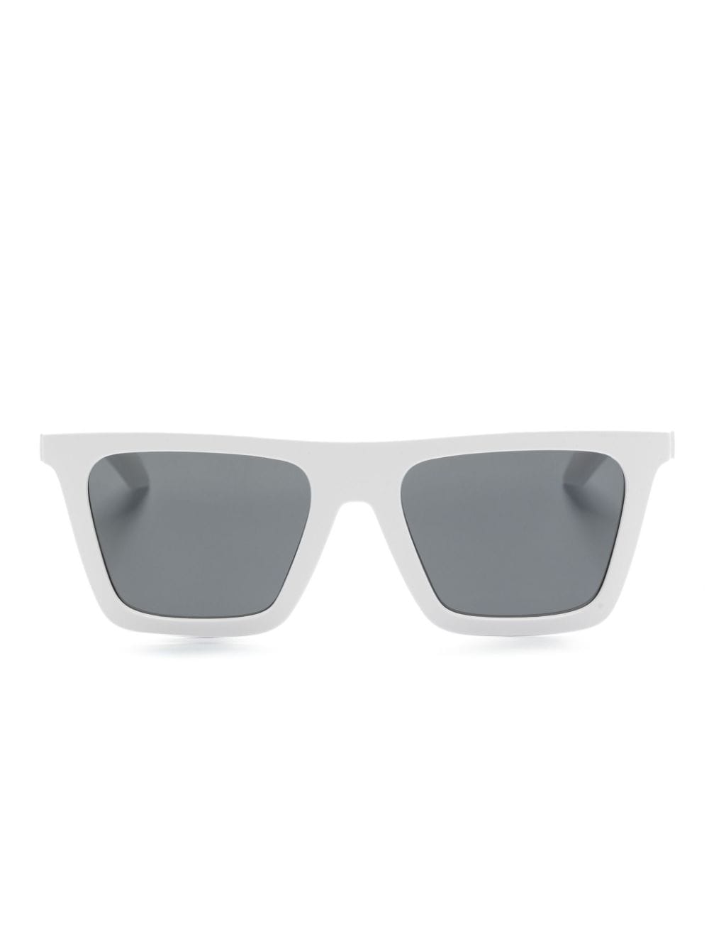 Versace Greca 方框太阳眼镜 In White