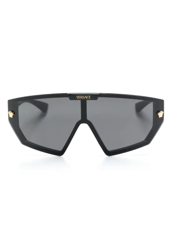 Versace Eyewear Occhiali Da Sole Medusa Horizon Nero FARFETCH IT