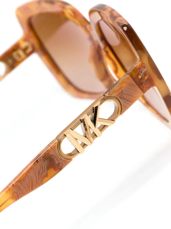 Michael Kors square-frame Sunglasses | Orange | FARFETCH