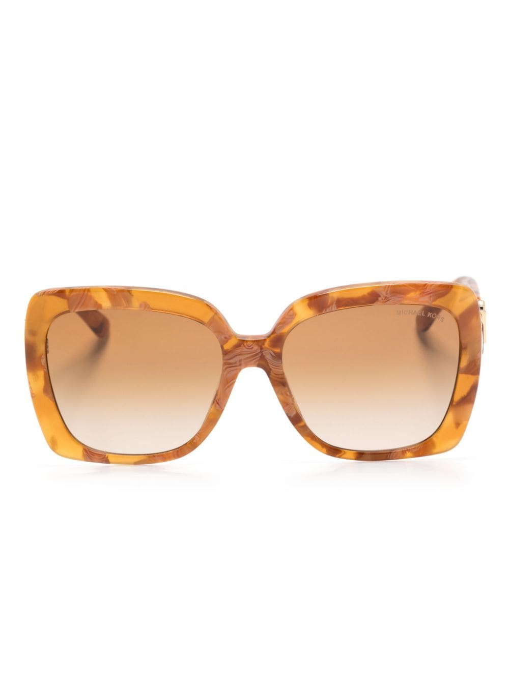 Michael Kors Square-frame Sunglasses In Orange
