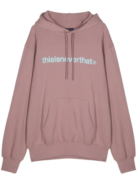 This Is Never That T-Logo cotton hoodie