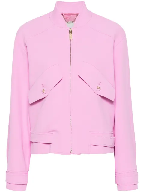 Blugirl crepe bomber jacket