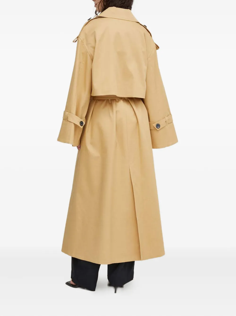 By Malene Birger Alanis Trench Coat In Brown