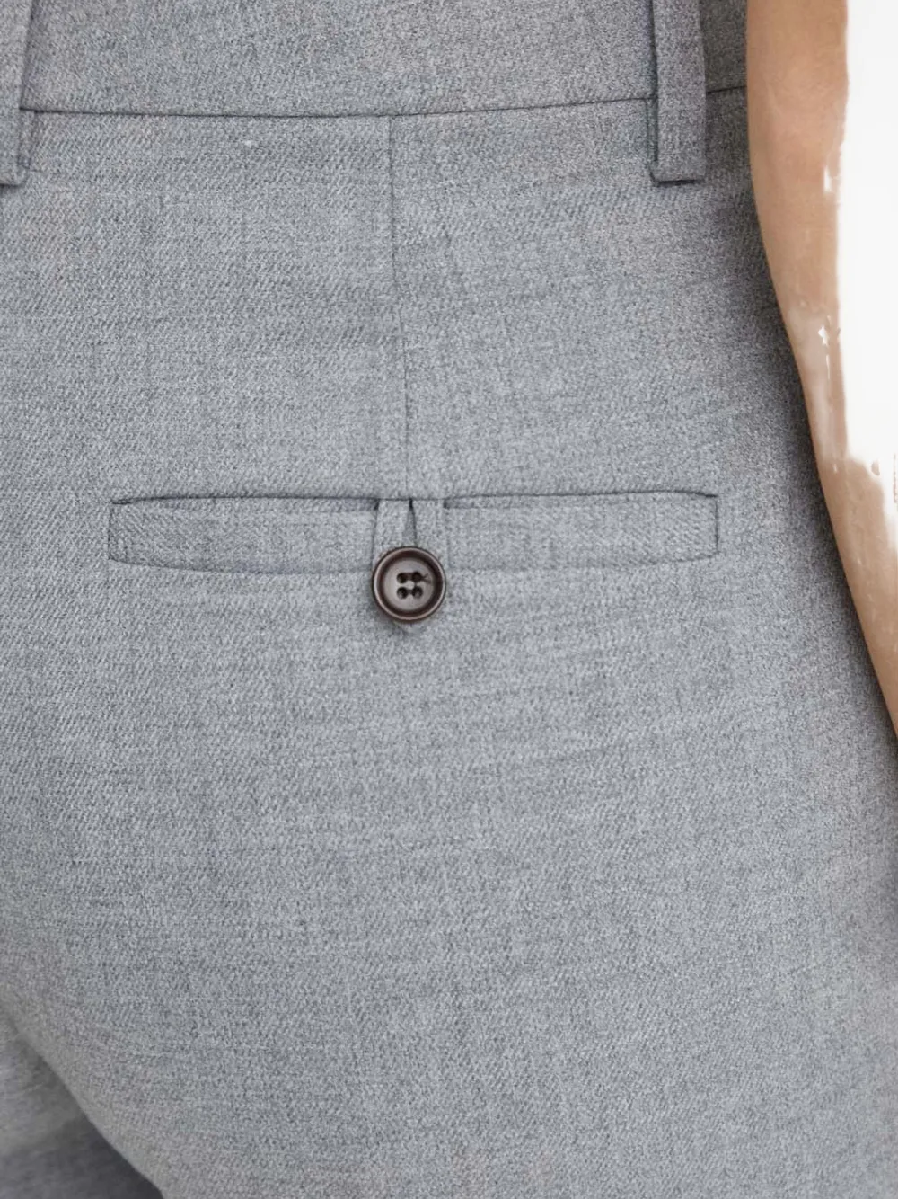 By Malene Birger Belt-loops Trousers In Gray
