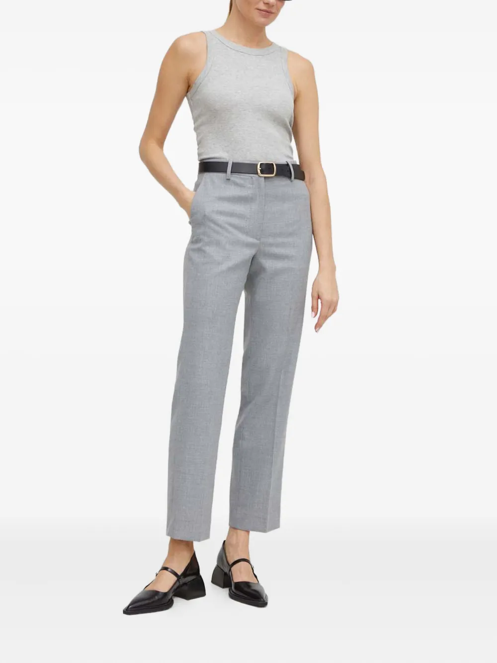 By Malene Birger belt-loops trousers | Straight-Leg Pants | Image 2