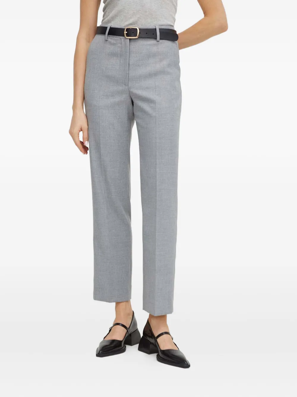 By Malene Birger belt-loops trousers | Grey | Image 1