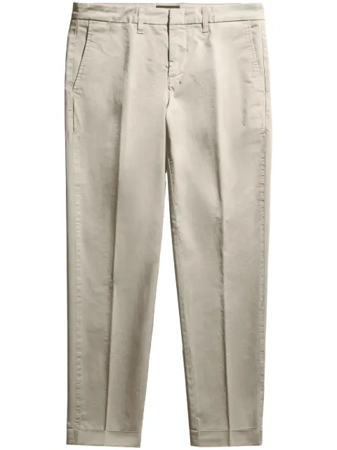 Fay straight-leg cotton chinos