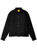 AIREI drop-shoulder cotton shirt - Black