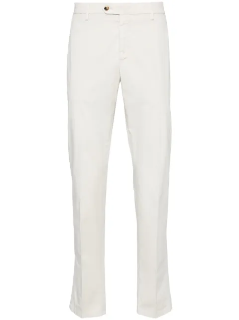 Lardini mid-rise tapered chinos