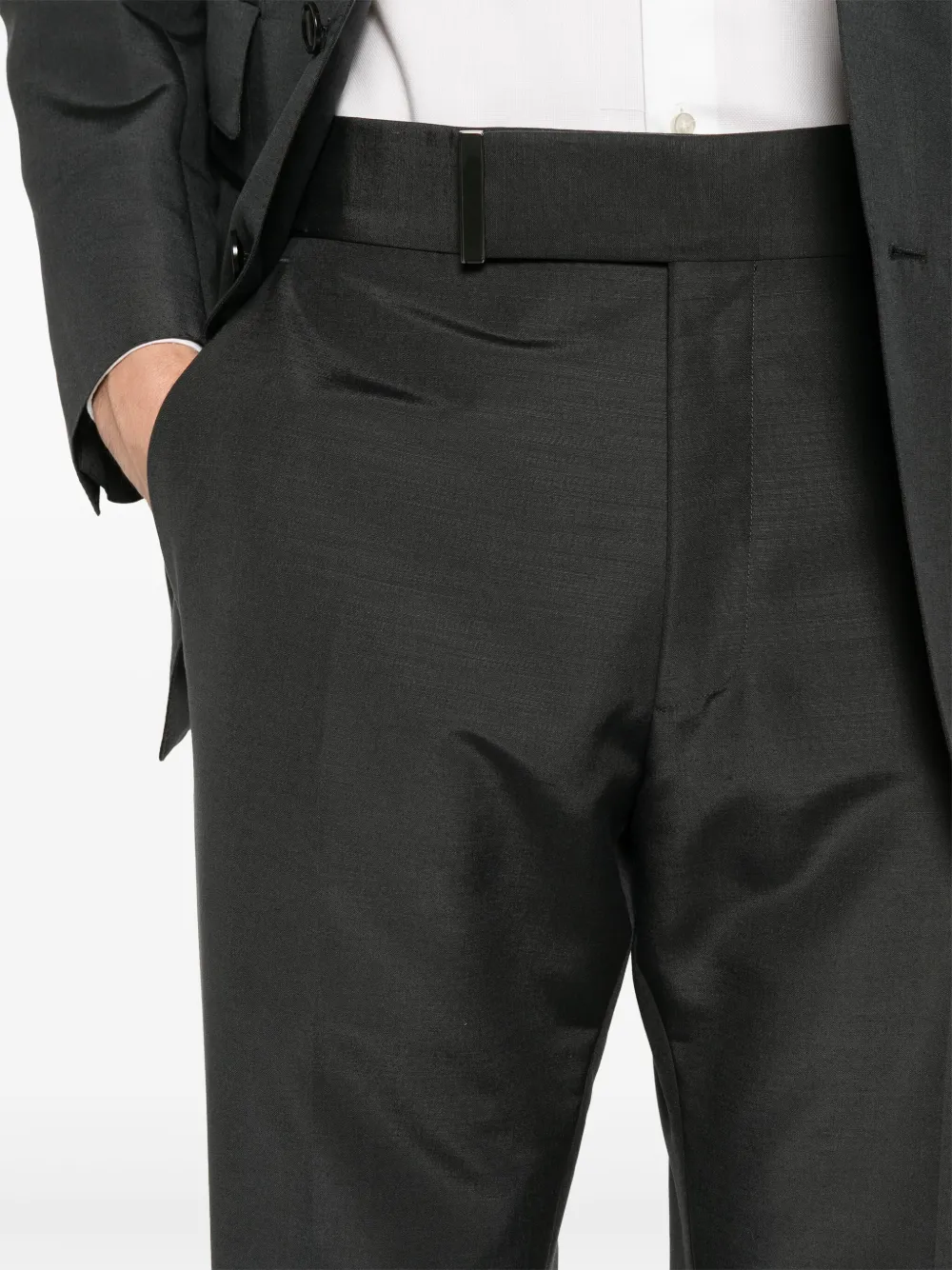 Affordable TOM FORD belted tailored trousers Men