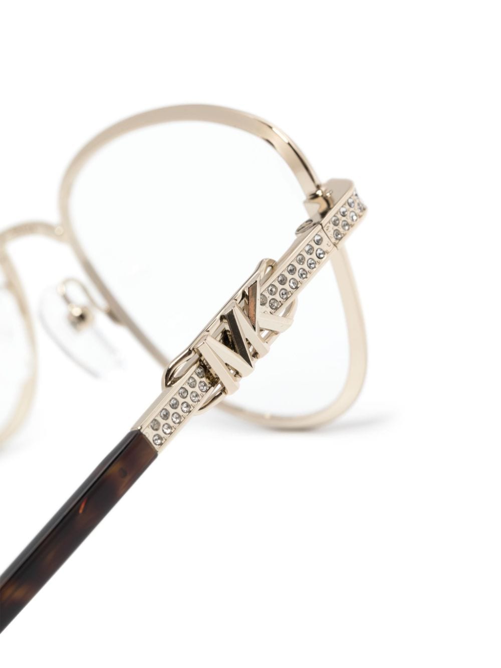 Michael Kors Cordoba bril met cat-eye montuur Goud