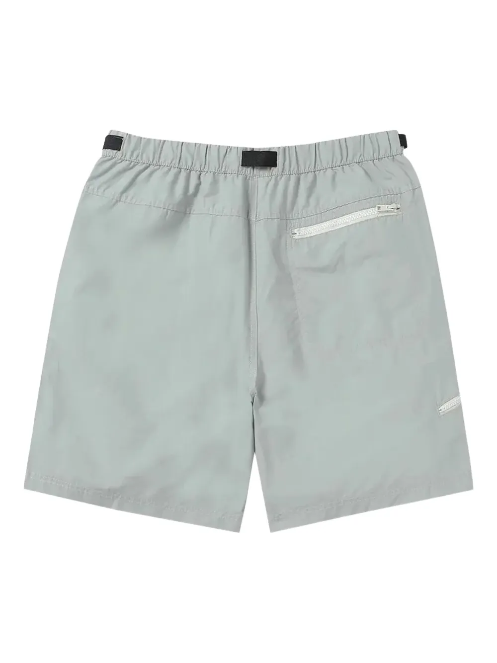 This Is Never That zip-pocket belted hiking shorts Grijs