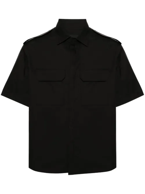 Chemise en popeline à manches courtes - Neil Barrett - Modalova