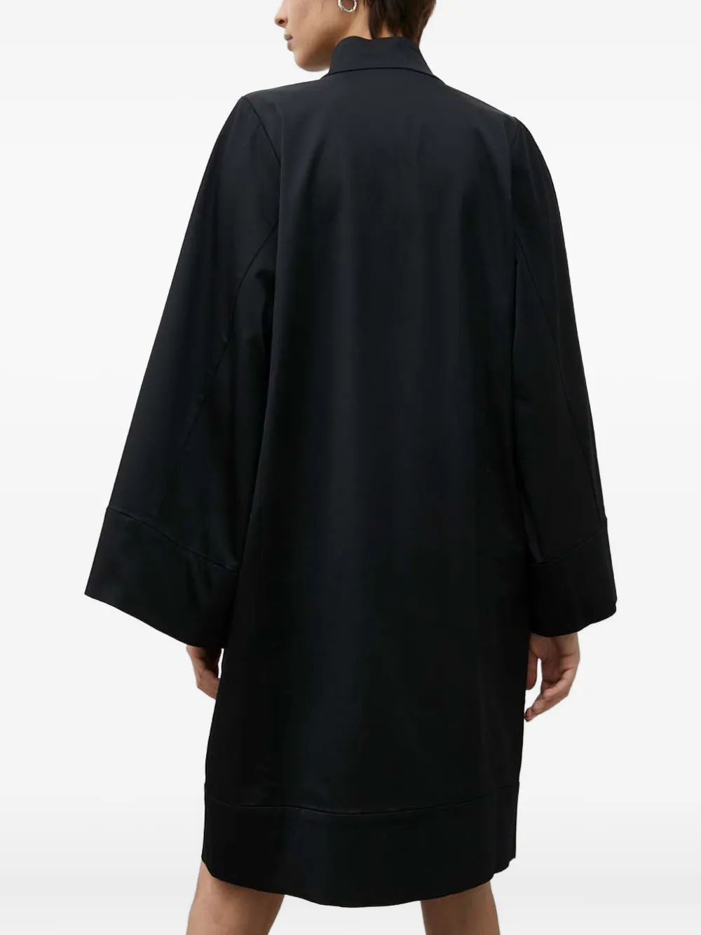 By Malene Birger Mini-jurk met V-hals Zwart