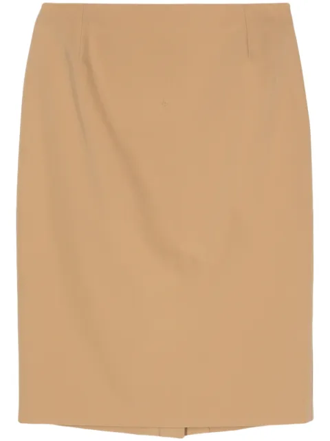 Prada Pre-Owned 1990s dart-detail skirt